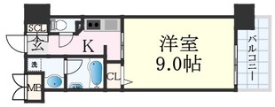 ベルフェリーク新神戸の物件間取画像